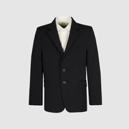 Пиджак с накладными карманами, черный цвет