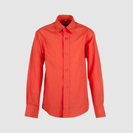 Приталенная рубашка , красный цвет