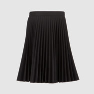 Плиссированная юбка, черный цвет