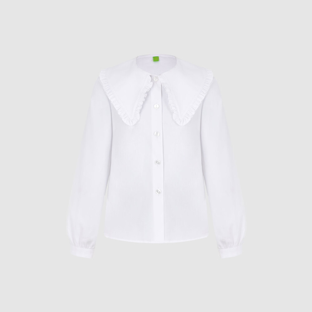 Блузка с потайной застежкой