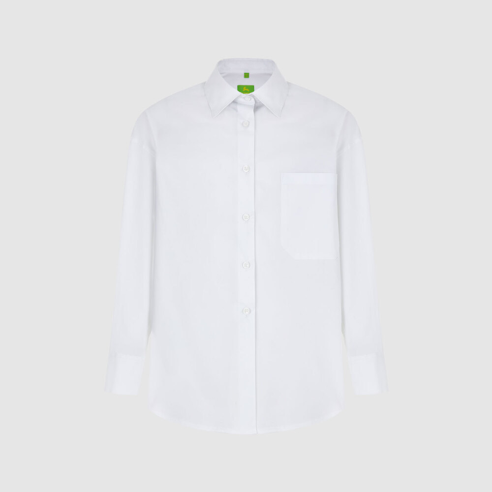 Блузка полуприлегающего силуэта