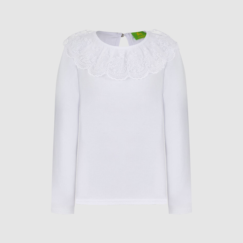 Блузка с кружевом