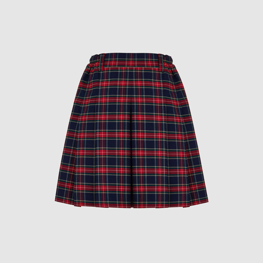 Юбка со складками "гофре"