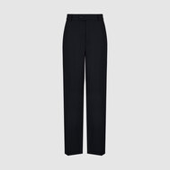 Классические брюки на подкладке, синий цвет