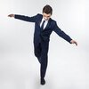 Пиджак полуприлегающего силуэта, цвет синий