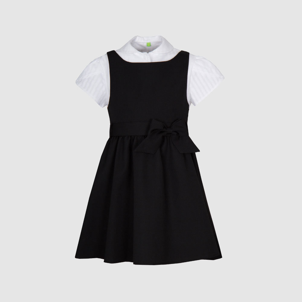 Сарафан с карманами из ткани повышенной износостойкости, на подкладке