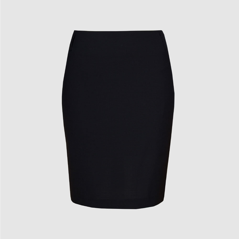 Юбка на резинке со складками из ткани повышенной износостойкости