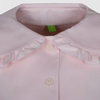 Блуза с широким воротником, розовый цвет