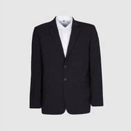 Пиджак с накладными карманами, черный цвет
