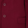 Пиджак полуприлегающего силуэта, бордовый цвет