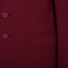 Пиджак полуприлегающего силуэта, бордовый цвет