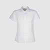 Классическая блуза с короткими рукавами, белый цвет