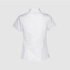 Классическая блуза с короткими рукавами, белый цвет