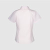 Классическая блуза с короткими рукавами, розовый цвет