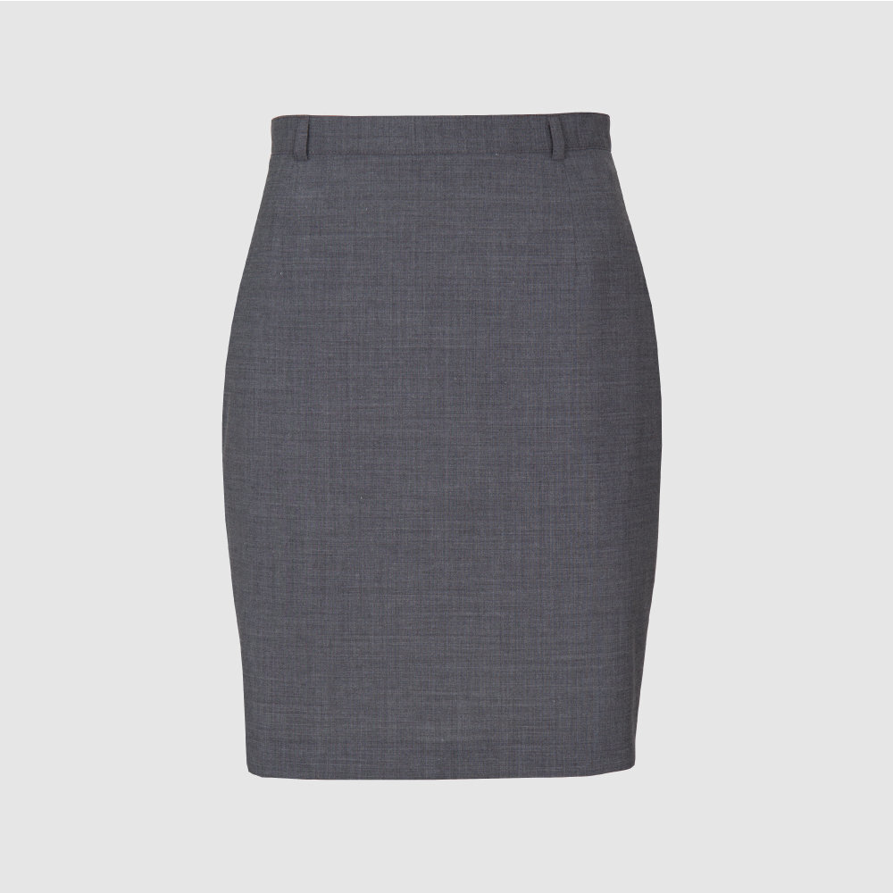 Юбка на резинке со складками