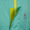 Куртка спортивная с капюшоном и накладными карманами, на подкладке, салатовый цвет