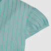 Блуза с короткими рукавами, бирюзовый цвет