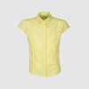 Блузка с рюшами, желтый цвет