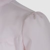 Блуза с фигурными кокетками, розовый цвет