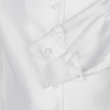Блузка с широким воротником, белый цвет