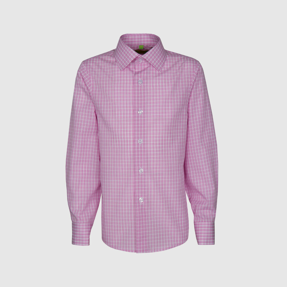 Рубашка с воротником "стойка"