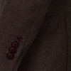 Приталенный пиджак  из шерстяной ткани, на жаккардовой подкладке, коричневый цвет