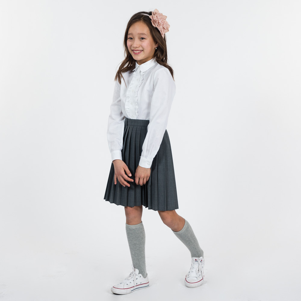 Юбка на кокетке с плиссировкой