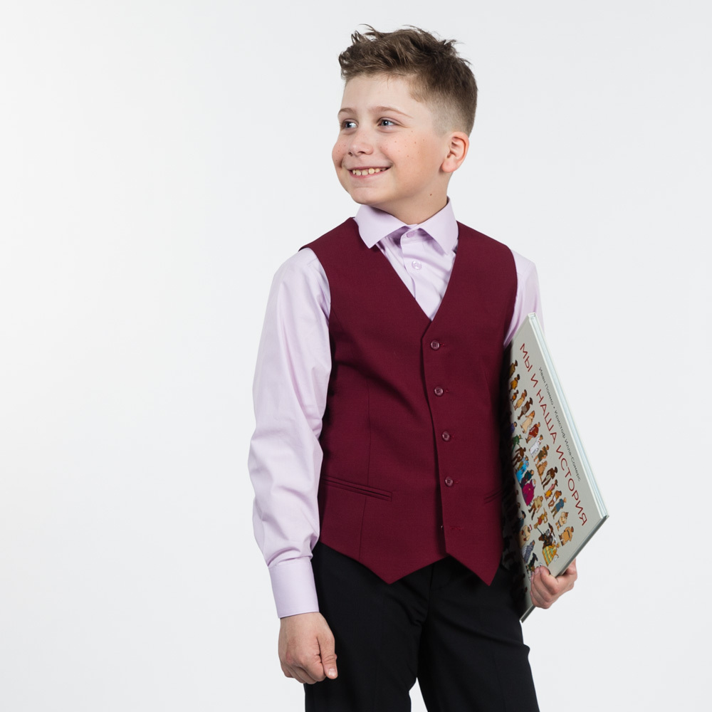 Рубашка с воротником "стойка"