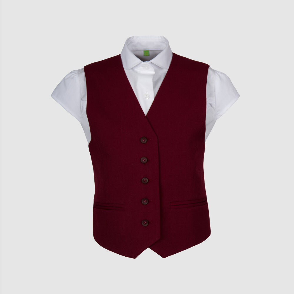 Жилет со вставками из ткани в клетку, на подкладке