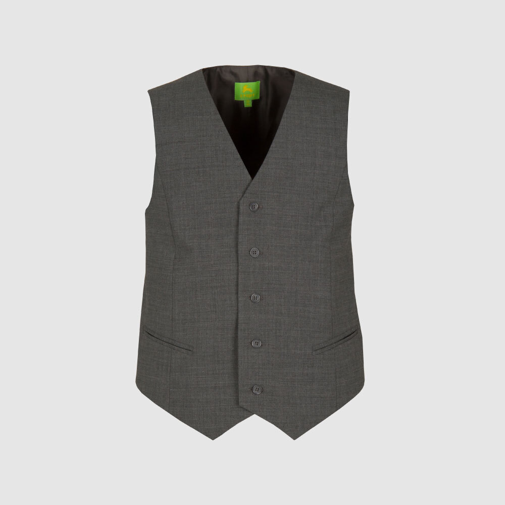 Жилет классический из ткани повышенной износостойкости, на подкладке