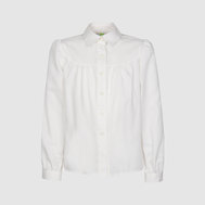 Блузка с потайной застежкой, сиреневый цвет