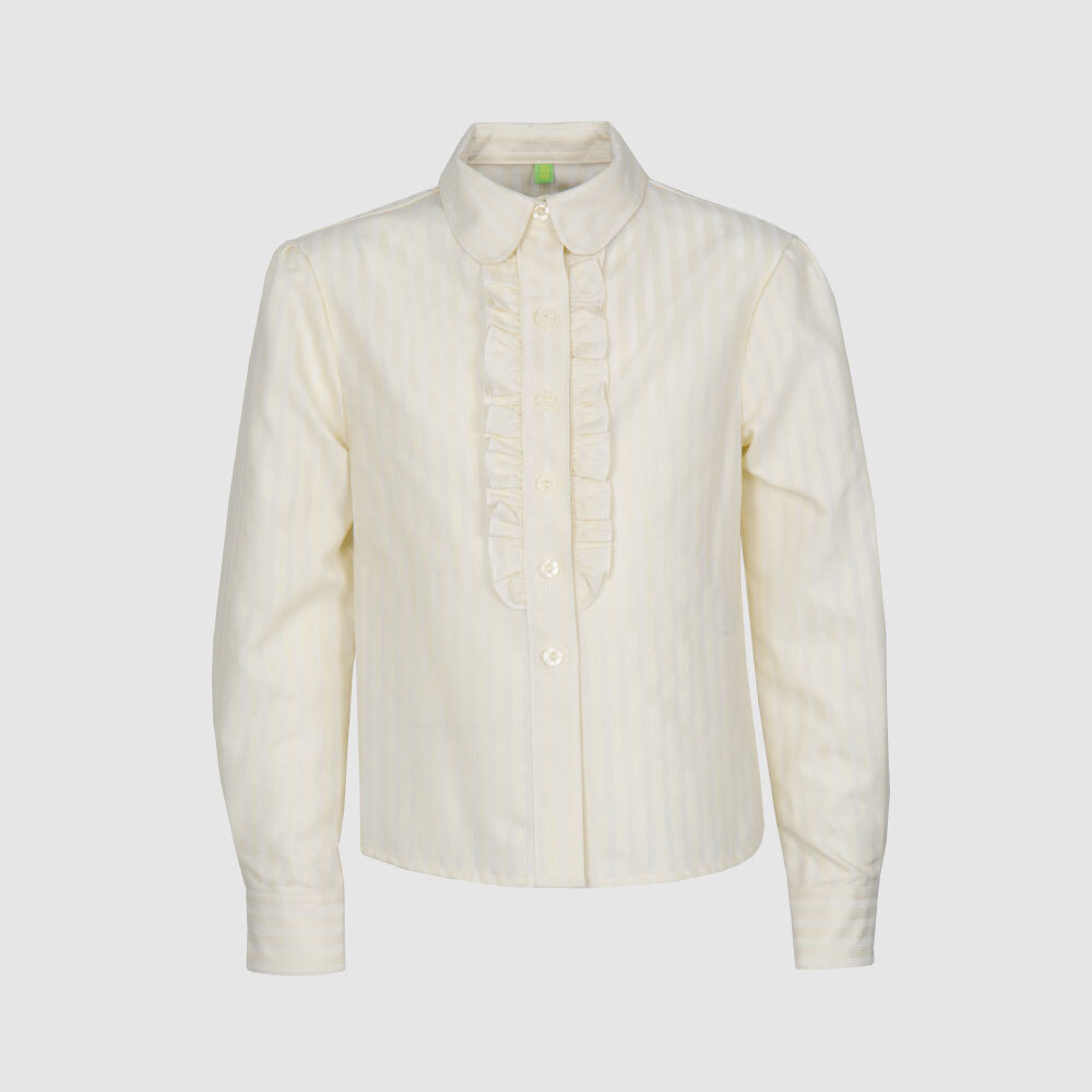 Блуза с оборками