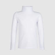 Трикотажная блузка, белый цвет