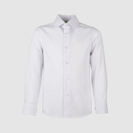 Рубашка увеличенного объема, белый цвет