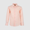 Приталенная рубашка, персиковый цвет