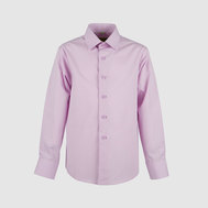 Рубашка классическая из 100% хлопка, розовый цвет