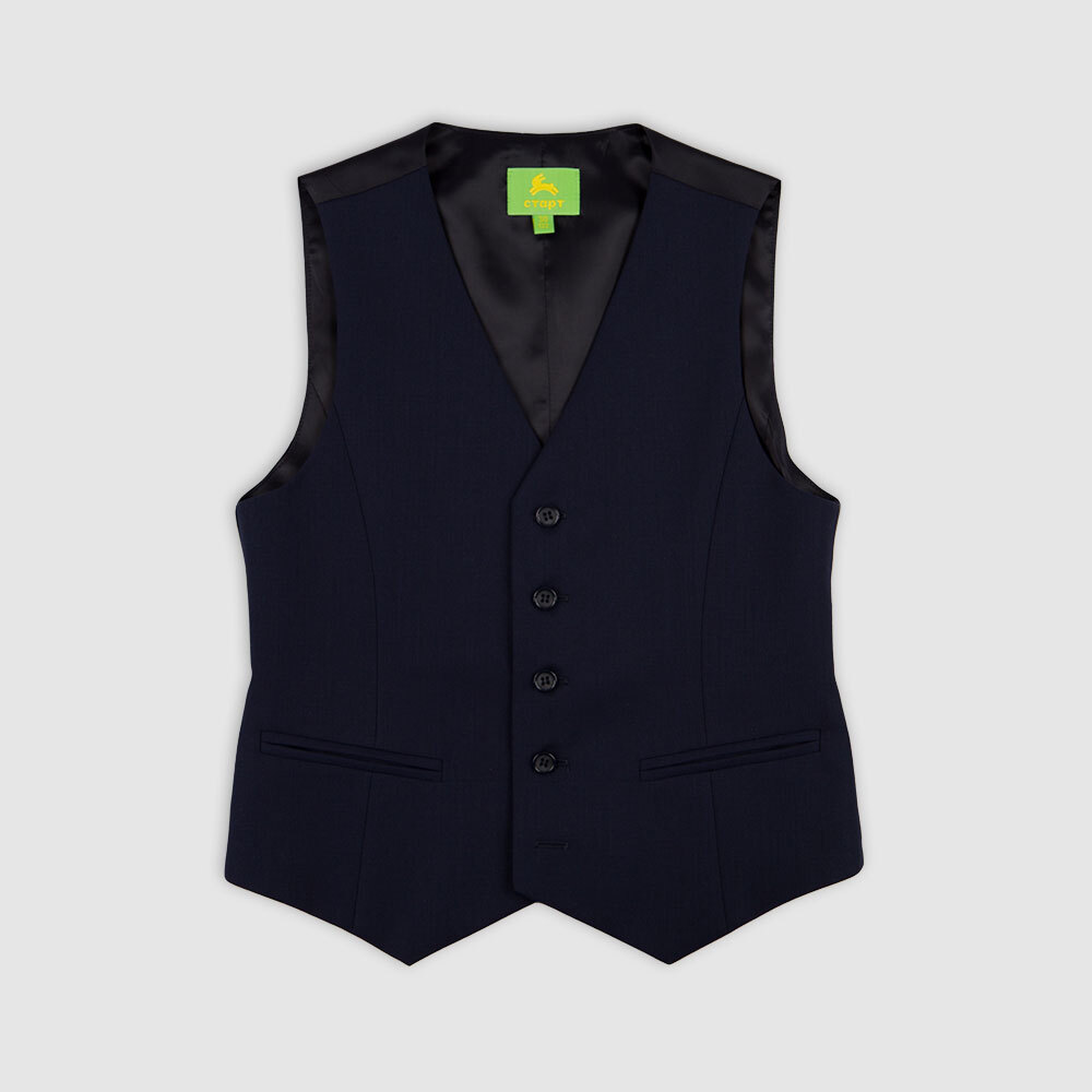 Жилет с увеличенным объемом в области талии