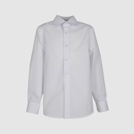 Приталенная рубашка, белый цвет