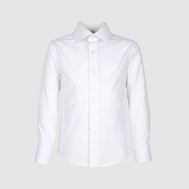 Приталенная рубашка, белый цвет