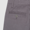 Зауженные хлопковые брюки, серый цвет