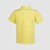 Футболка-поло с коротким рукавом, желтый цвет
