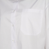 Блузка прямого силуэта, белый цвет