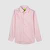 Рубашка увеличенного объема, розовый цвет