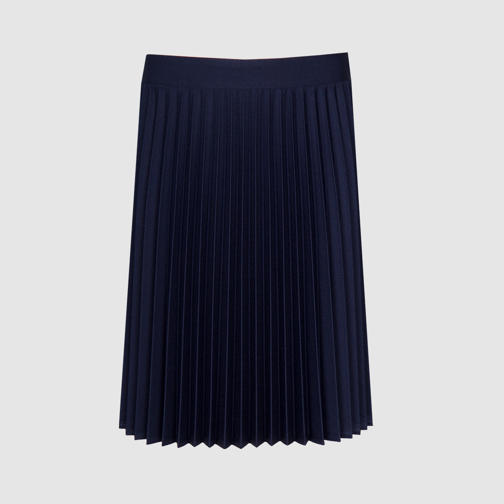 Юбка со складками "гофре"