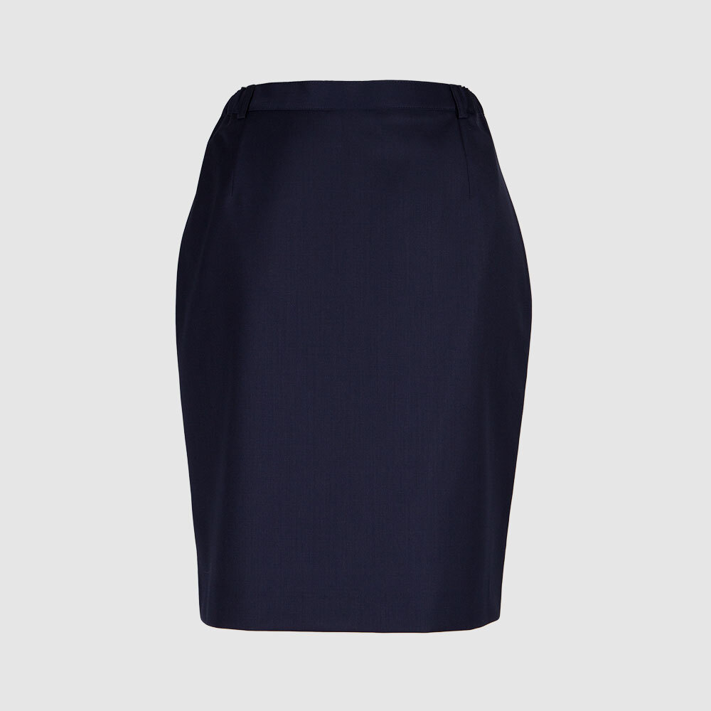 Юбка на резинке со складками