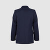 Пиджак полуприлегающего силуэта из ткани повышенной износостойкости, синий цвет