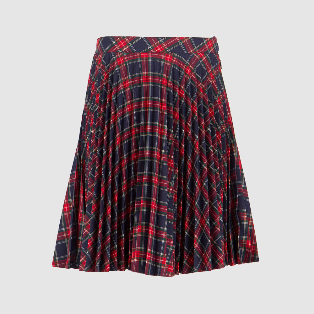 Юбка на кокетке с плиссировкой