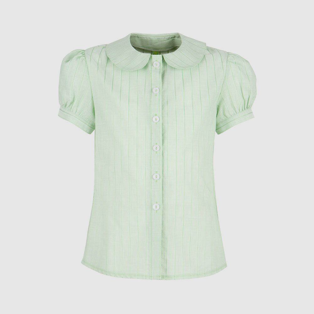 Блузка полуприлегающего силуэта