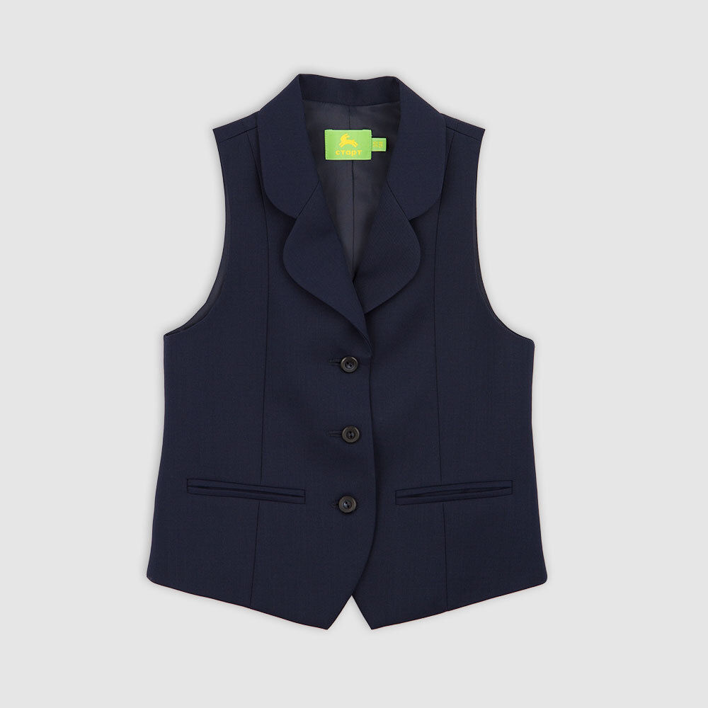 Юбка на резинке со складками из ткани повышенной износостойкости