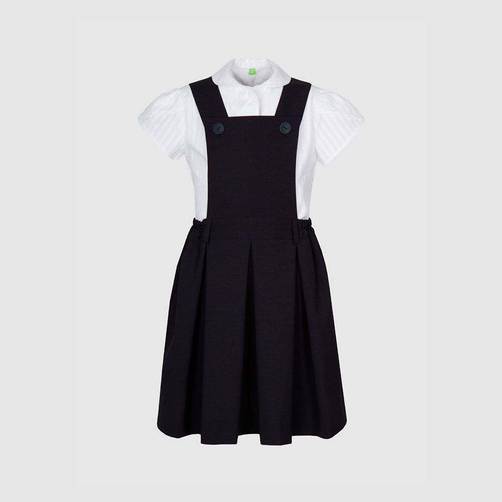 Сарафан с карманами из ткани повышенной износостойкости, на подкладке